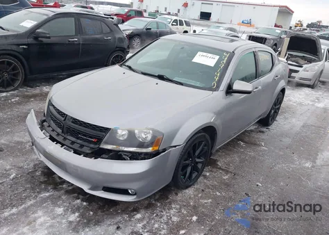2014 Dodge Avenger Sxt from USA, damaged, VIN 1C3CDZCG0EN181453